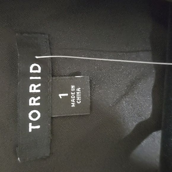 1 Preloved Torrid Size 1 (14/16) blazer - Picture 2 of 7